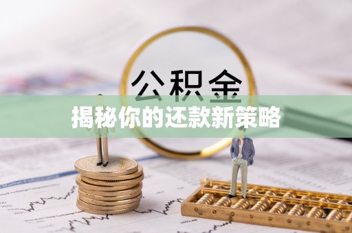 裕民揭秘你的还款新策略