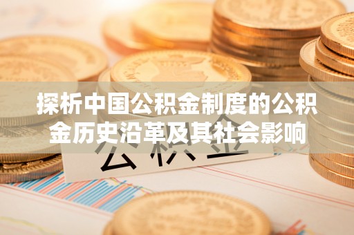 裕民探析中国公积金制度的公积金历史沿革及其社会影响