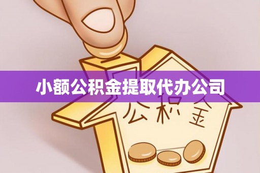 裕民小额公积金提取代办公司