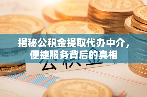 裕民揭秘公积金提取代办中介，便捷服务背后的真相