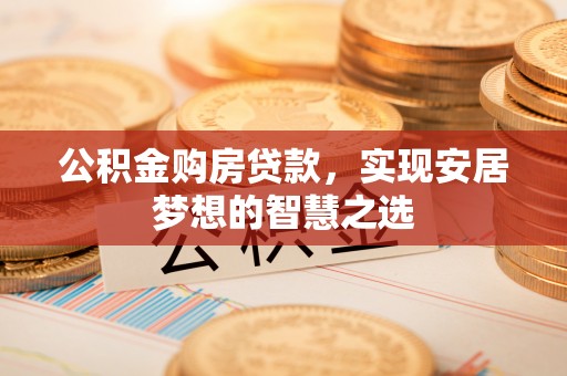 裕民公积金购房贷款，实现安居梦想的智慧之选