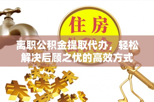 裕民离职公积金提取代办，轻松解决后顾之忧的高效方式