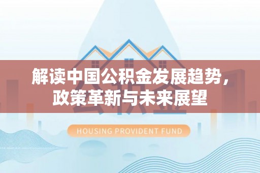 裕民解读中国公积金发展趋势，政策革新与未来展望