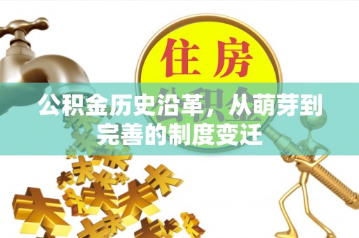 裕民公积金历史沿革，从萌芽到完善的制度变迁