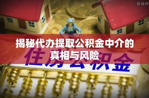 裕民揭秘代办提取公积金中介的真相与风险