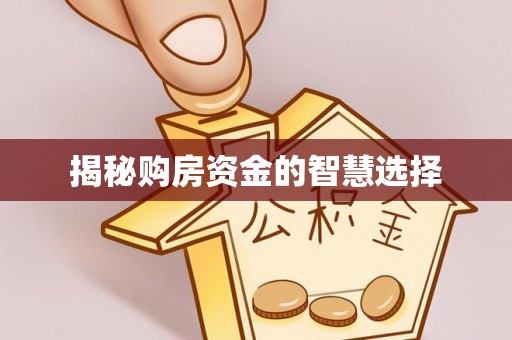 裕民揭秘购房资金的智慧选择