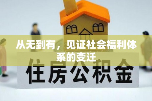 裕民从无到有，见证社会福利体系的变迁