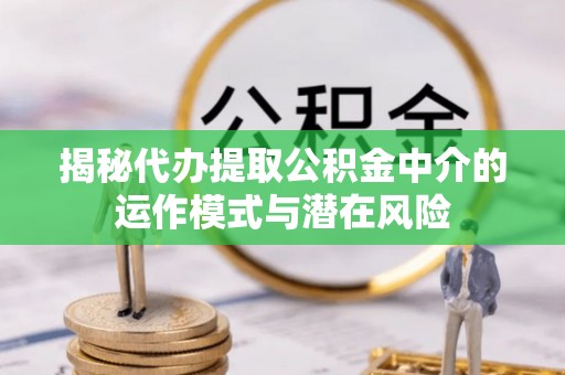 裕民揭秘代办提取公积金中介的运作模式与潜在风险