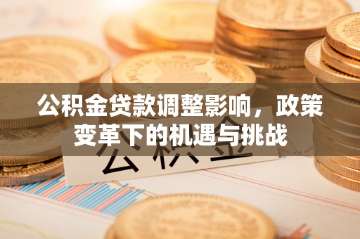 裕民公积金贷款调整影响，政策变革下的机遇与挑战