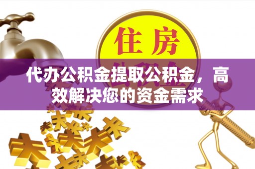 裕民代办公积金提取公积金，高效解决您的资金需求