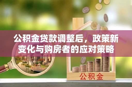裕民公积金贷款调整后，政策新变化与购房者的应对策略