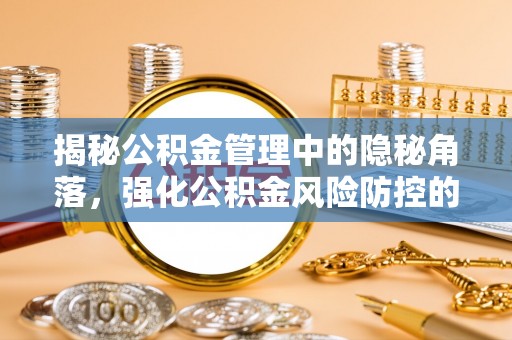 裕民揭秘公积金管理中的隐秘角落，强化公积金风险防控的必要性与路径