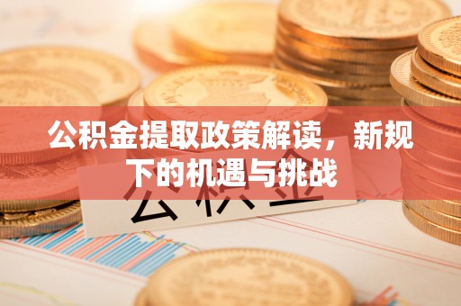 裕民公积金提取政策解读，新规下的机遇与挑战