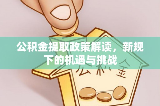 裕民公积金提取政策解读，新规下的机遇与挑战