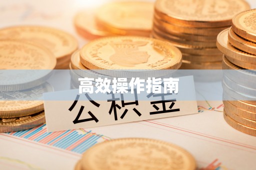裕民高效操作指南