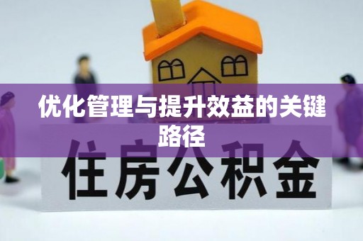 裕民优化管理与提升效益的关键路径