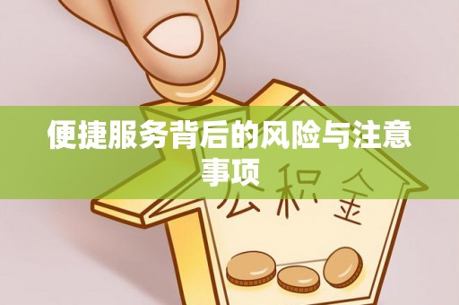 裕民便捷服务背后的风险与注意事项